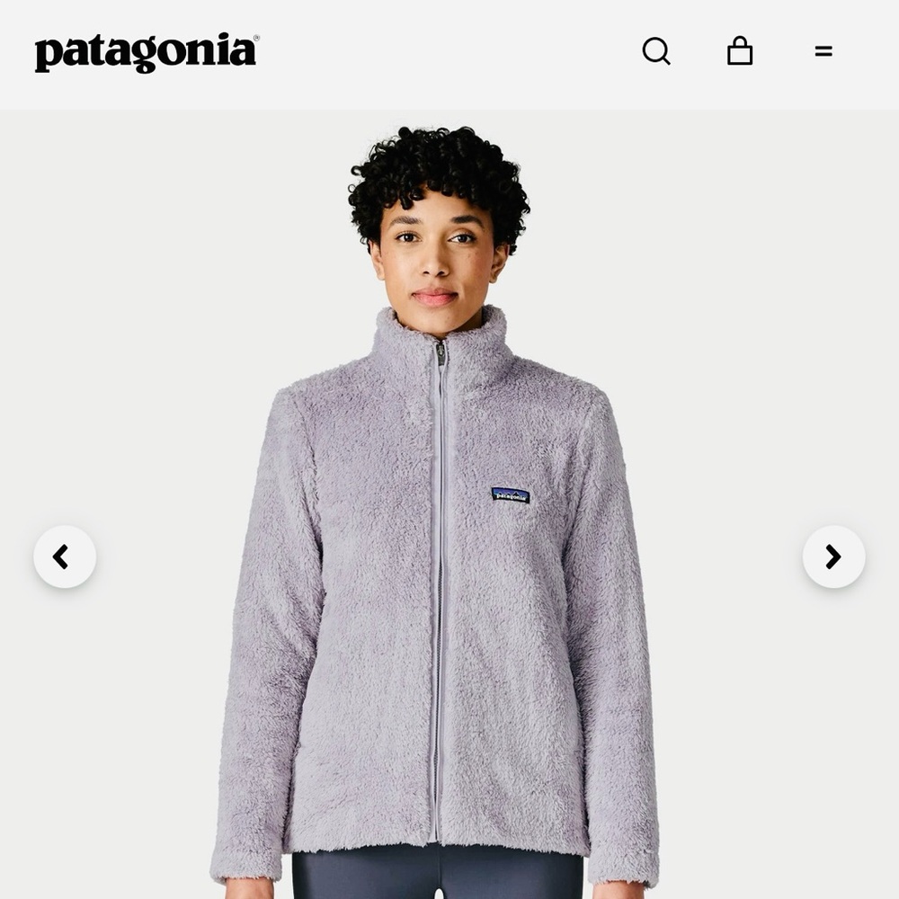 Patagonia Women's Drifter Grey Fleece Jacket~